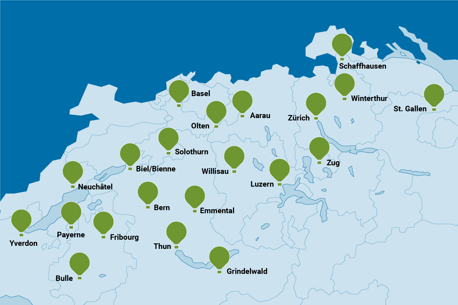 toute la suisse